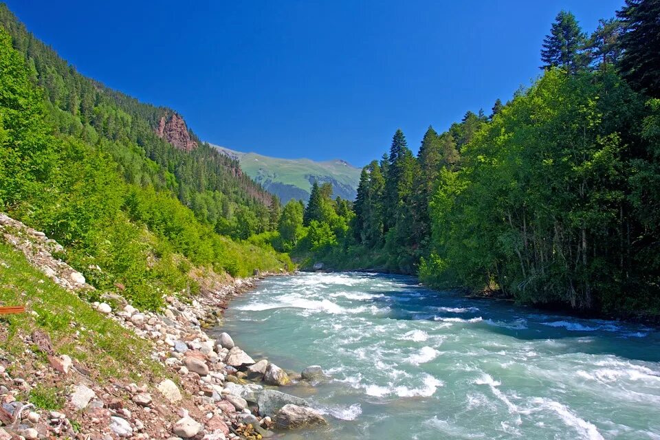 Река большой зеленчук в архызе фото Минеральные воды-Железноводск-Архыз часть 1 - Сообщество "Драйвер-Путешественник