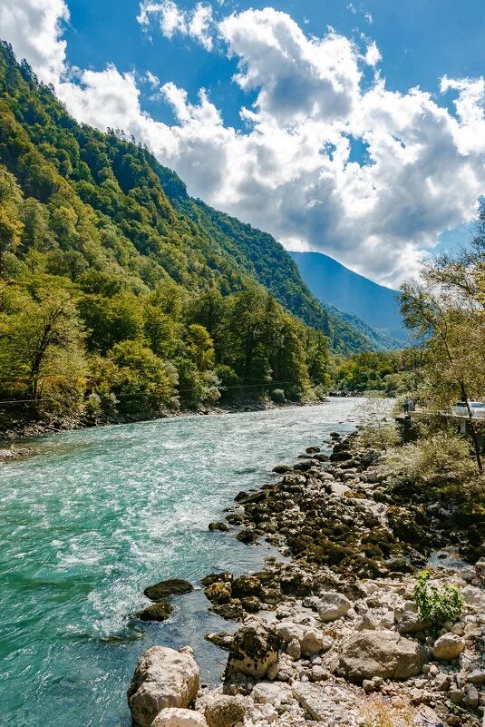 Река бзыбь абхазия фото Бзыбь. :: Степан Канадский - Социальная сеть ФотоКто