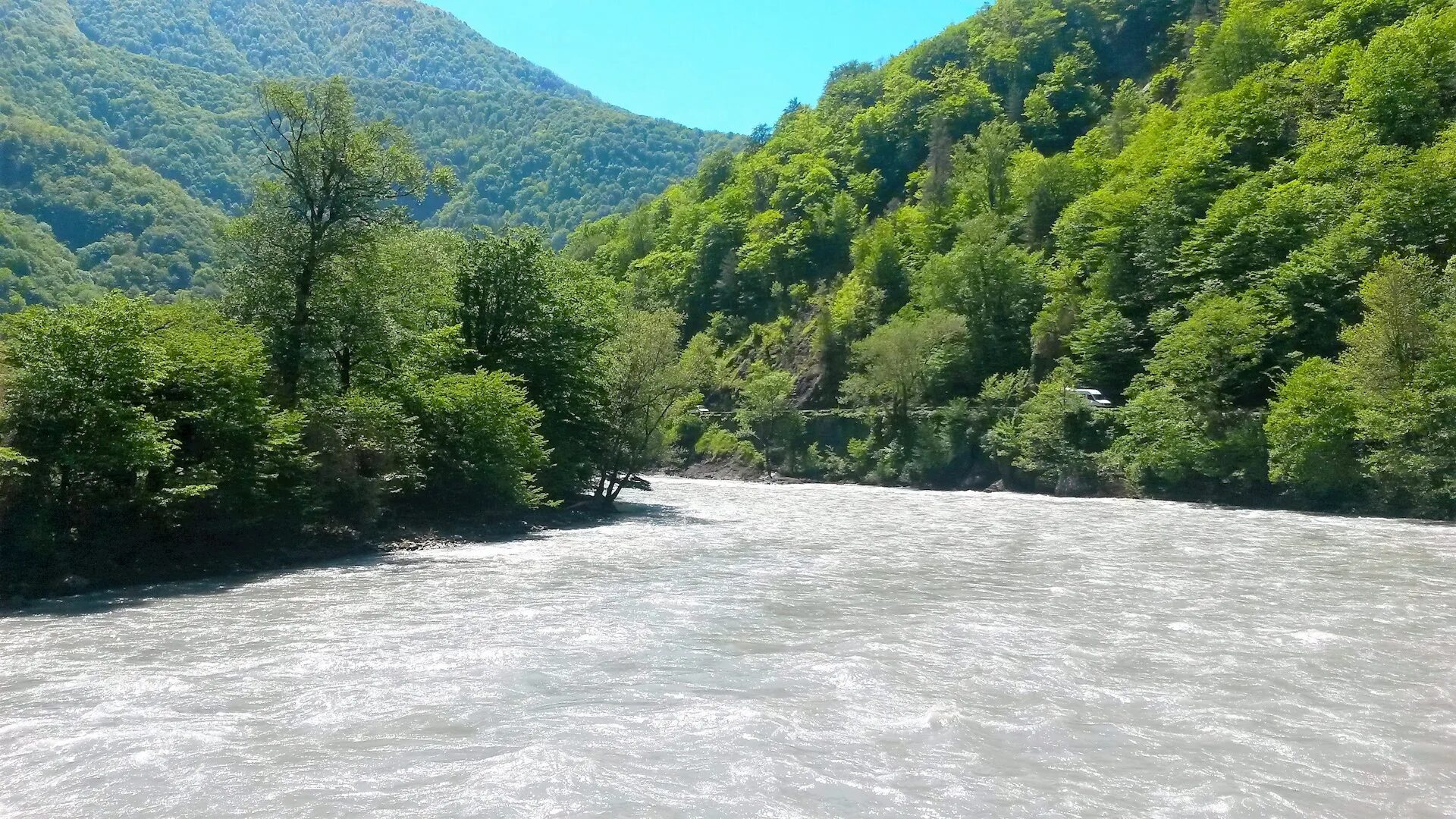 Река бзыбь фото Абхазия в мае 2016. Ч.4 - Горы, реки, водопады (начало). Фото - DRIVE2