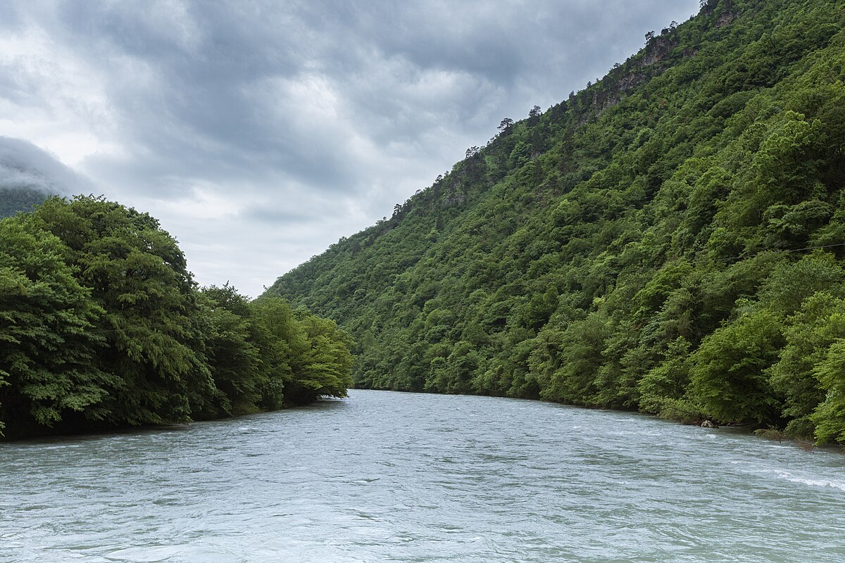 Река бзыбь фото Bzyb (river) - Wikipedia