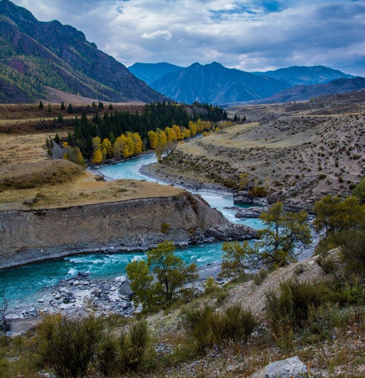 Река чуя фото Река Чуя - одна из главных красот Алтая Paysage vertical, Paysage