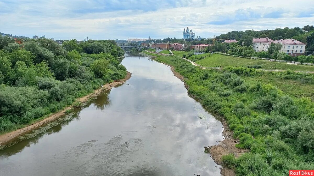 Река днепр фото Фото: река Днепр в Смоленске. Фотограф Руслан Хакимов. Город. Фотосайт Расфокус.