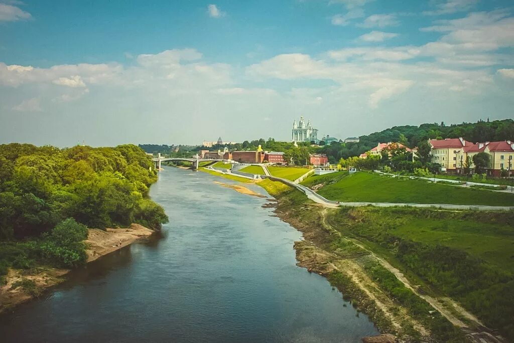 Река днепр в смоленске фото Смоленским мостам выбрали названия - Места Keytown - новости Смоленска