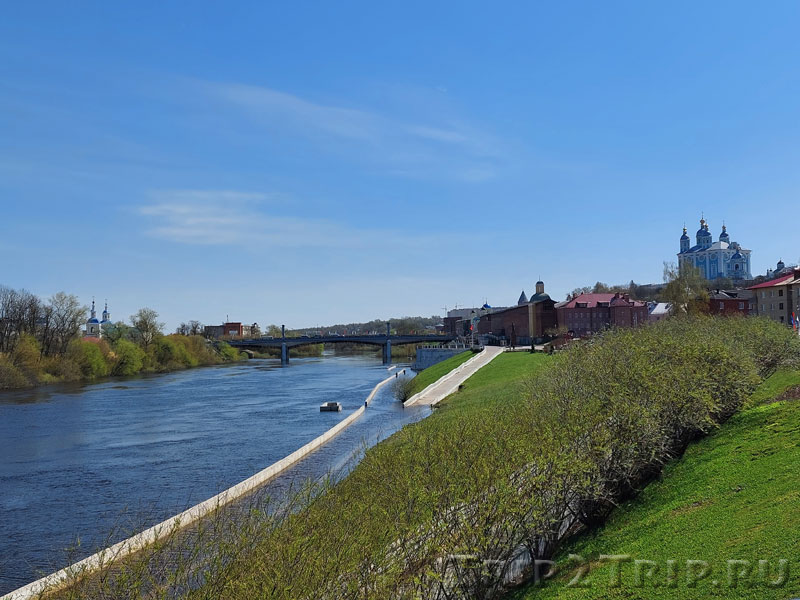 Река днепр в смоленске фото Смоленск - Днепр и Заднепровский район - Trip2Trip