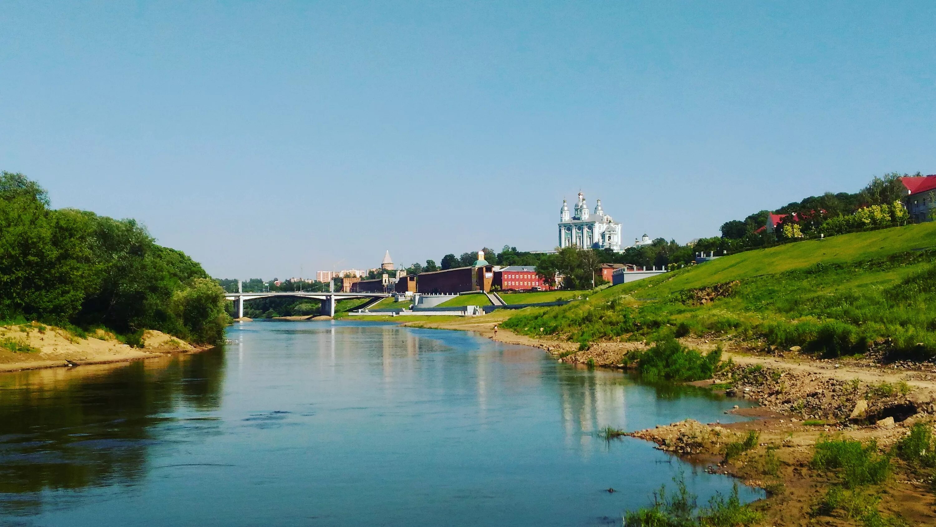 Река днепр в смоленске фото Река в смоленске фото YugNash.ru