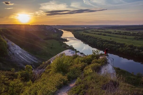 Река дон красивое фото In the mass view, the Don is a wide navigable river flowing along monotonous ste