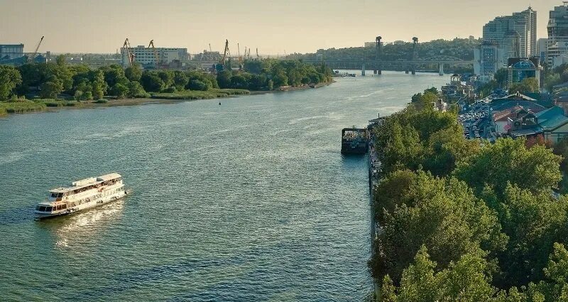 Река дон в ростове на дону фото Через Дон могут построить канатную дорогу за счет бюджета Ростова " Новости Бата