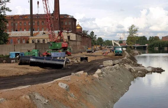 Река екатерингофка санкт петербург фото Сельдяной мост на набережной Екатерингофки демонтировали - Новости строительства