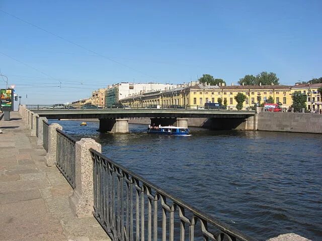 Река фонтанка в санкт петербурге фото Файл:Semyonovsky bridge spb.jpg - Википедия