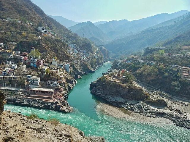 Река ганг фото File:Devprayag, Birth of holy Ganga river.jpg - Wikipedia