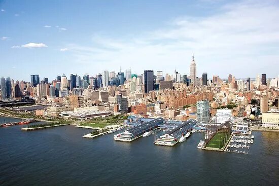 Река гудзон фото Chelsea Piers Sports & Entertainment Complex, Нью-Йорк: ЛУЧШИЕ курорты (10 ) поб