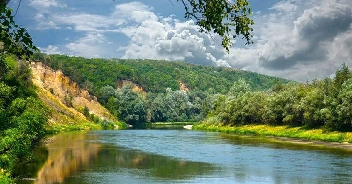 Река хопер фото Река Хопёр. Саратовская область, г. Балашов, Россия. Пикабу