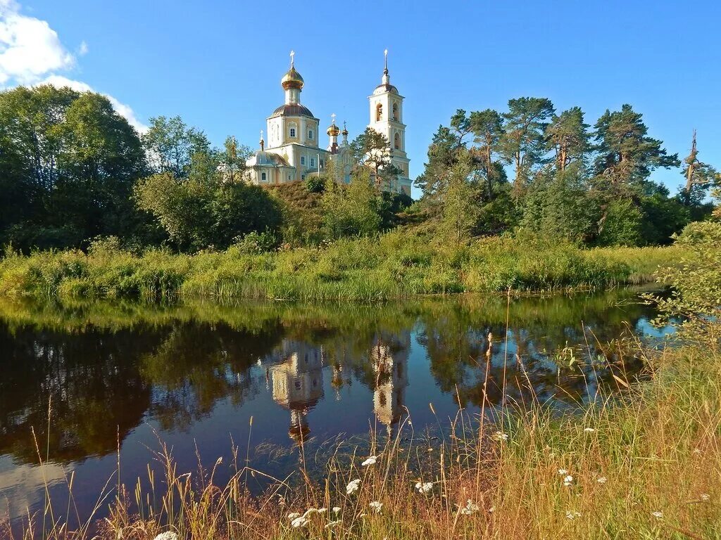 Река храм фото Деревенские виды. :: Форум :: Клуб Foto.ru