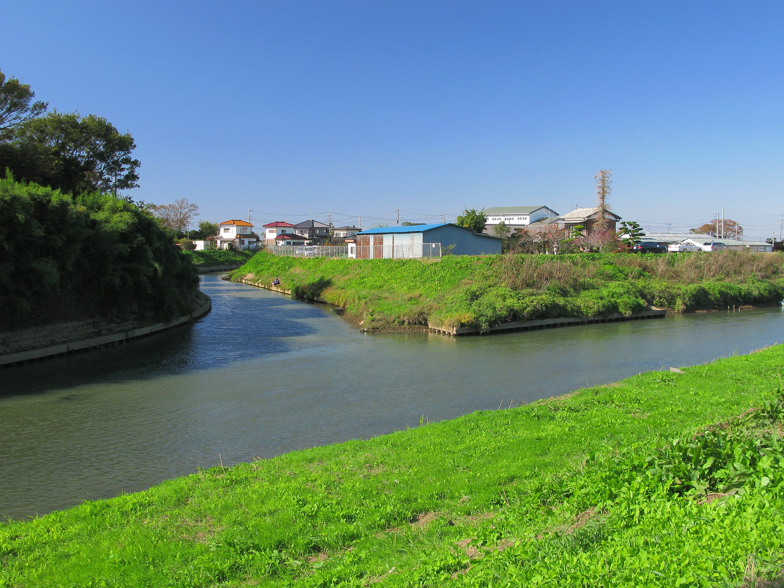 Река и море ул каменка 2 фото File:Sugito Kamiougi Otoshi River Most Downstream 1.JPG - Wikimedia Commons