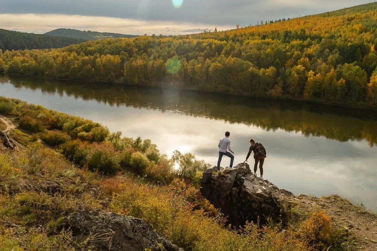 Река ингода фото Река Ингода и скалы Сухотино