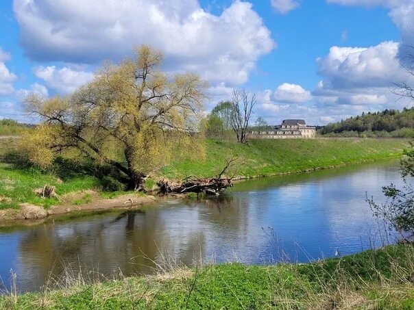 Река истра фото На берегах реки Истра напротив села Дмитровское. Фото: Андрей Лиховод #Красногор