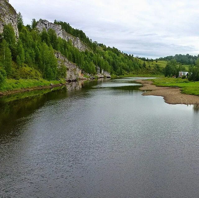 Река кадь пермский край фото File:Река Косьва, Губаха, Пермский край - panoramio.jpg - Wikipedia