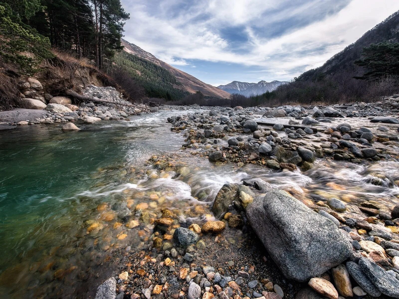 Река камни фото Картинки горы, речка, камни, фото, михаил туркеев - обои 1600x1200, картинка № 4