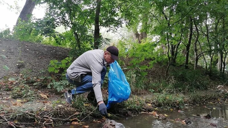 Река капельная ессентуки фото Активисты очистили от мусора ручей Капельный в Ессентуках