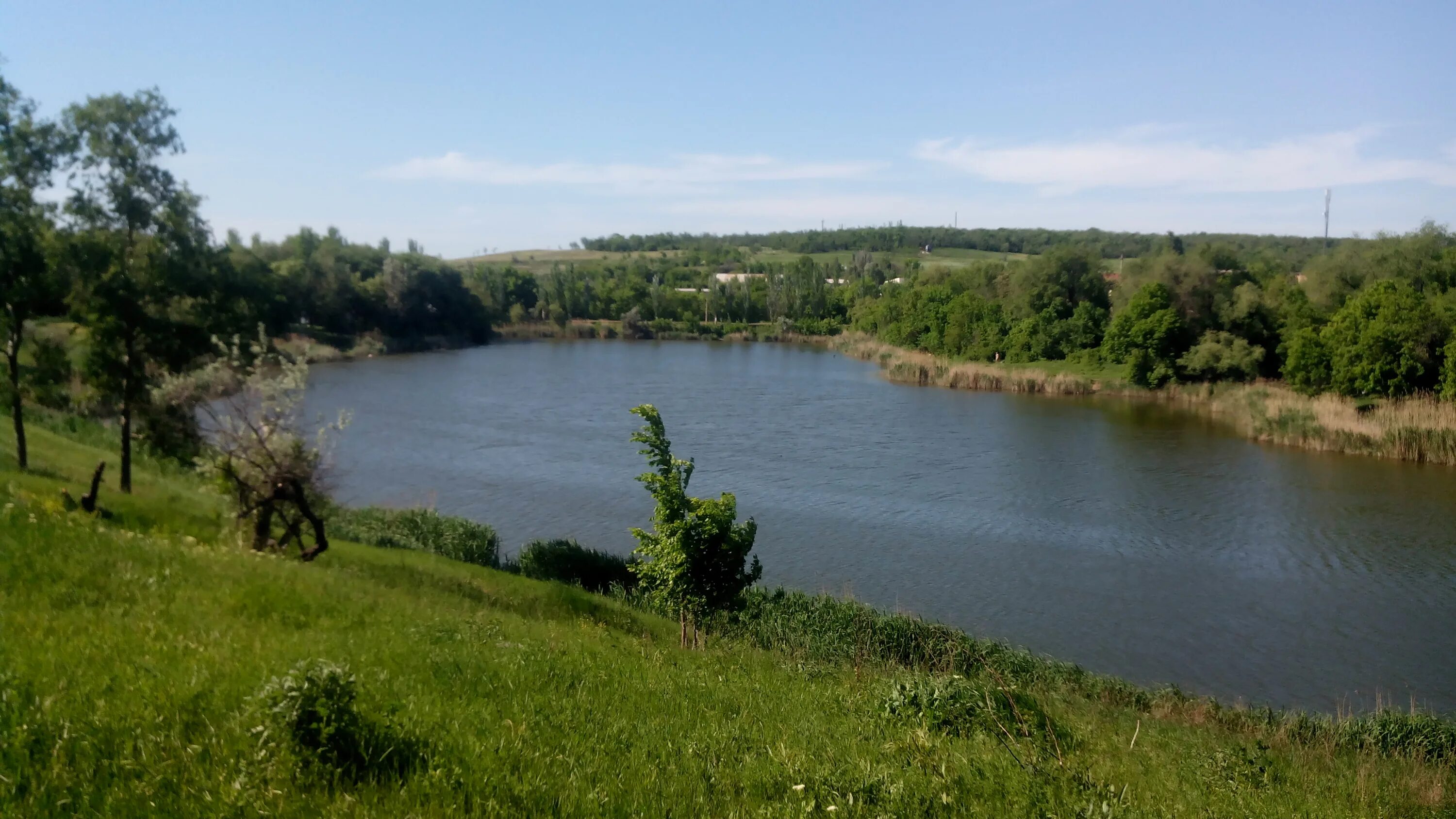 Река кашлагач фото File:Bakhmut, Donetsk Oblast, Ukraine - panoramio.jpg - Wikimedia Commons