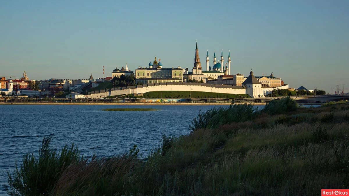 Река казанка в казани фото Фото: Вид на Казанский кремль со стороны реки Казанки. Фотограф Ирина Лагун_а. П