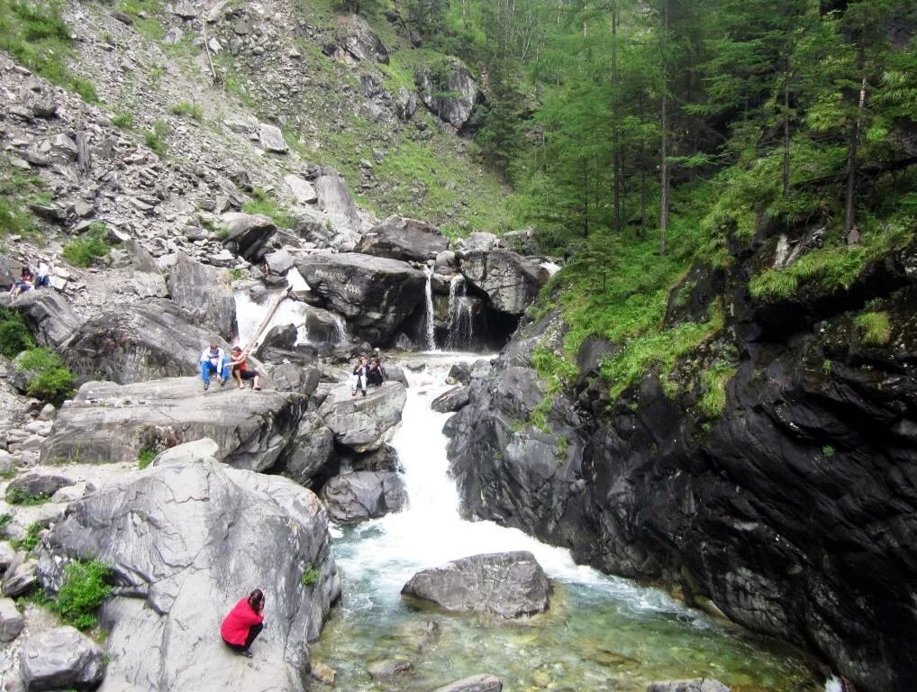 Река кынгарга фото Природа Байкала 2й водопад Кынгарги