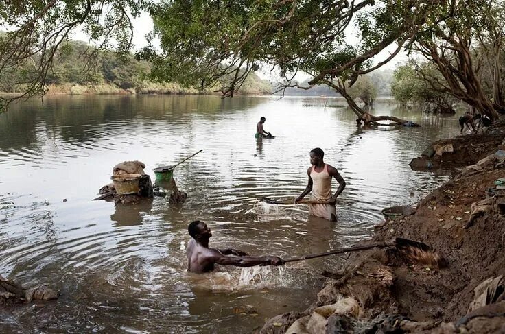 Река лимпопо фото River Gambia expedition - from the source to the sea West africa, Over the river