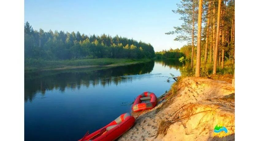 Река лух фото Речная Одиссея - турклуб в Нижнем Новгороде на СКИДКОМ.РФ