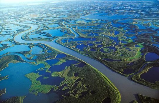 Река маккензи фото Lands of the midnight sun and polar night Polar night, Midnight sun, Aerial phot