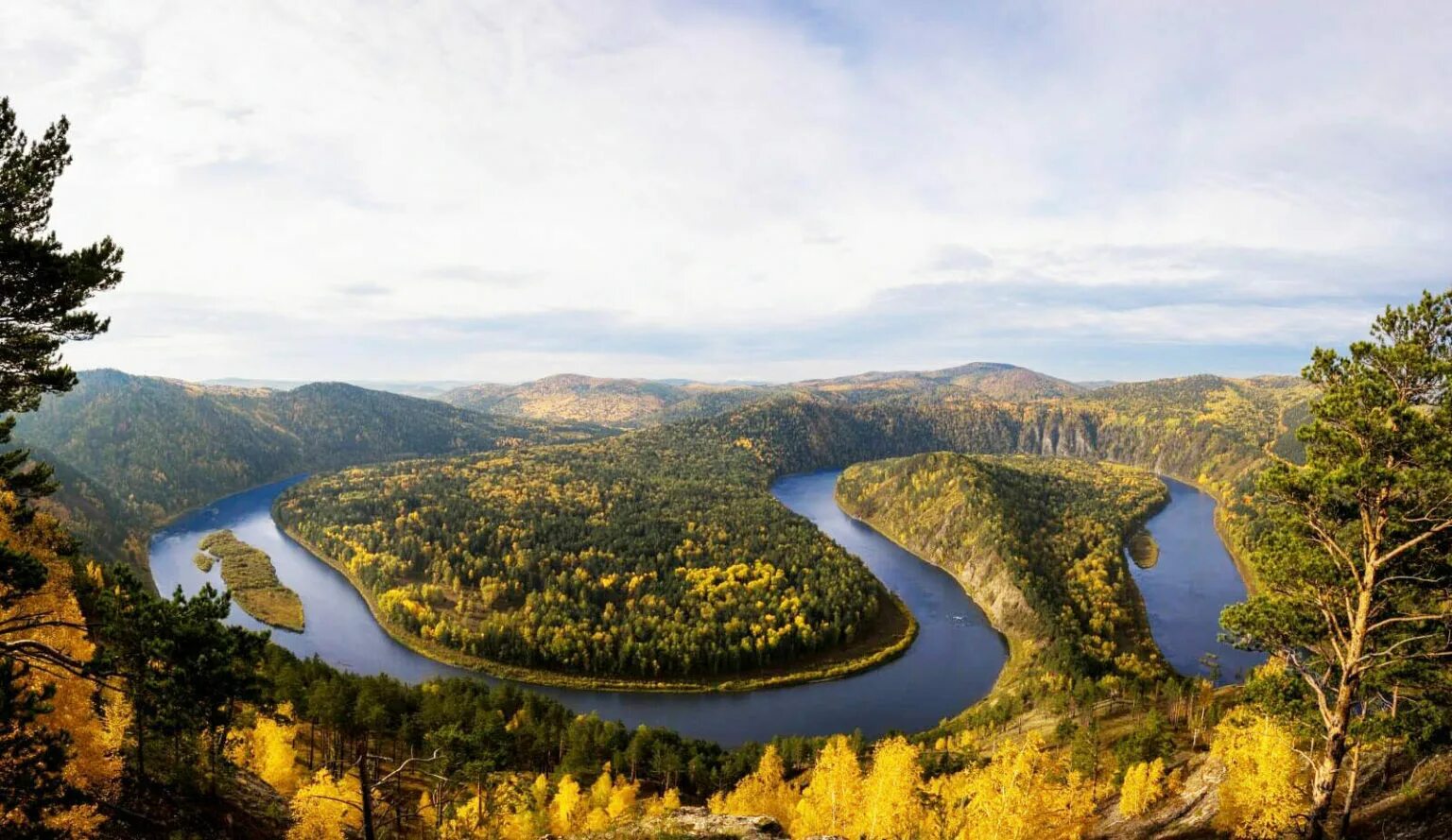 Река мана фото Манская петля