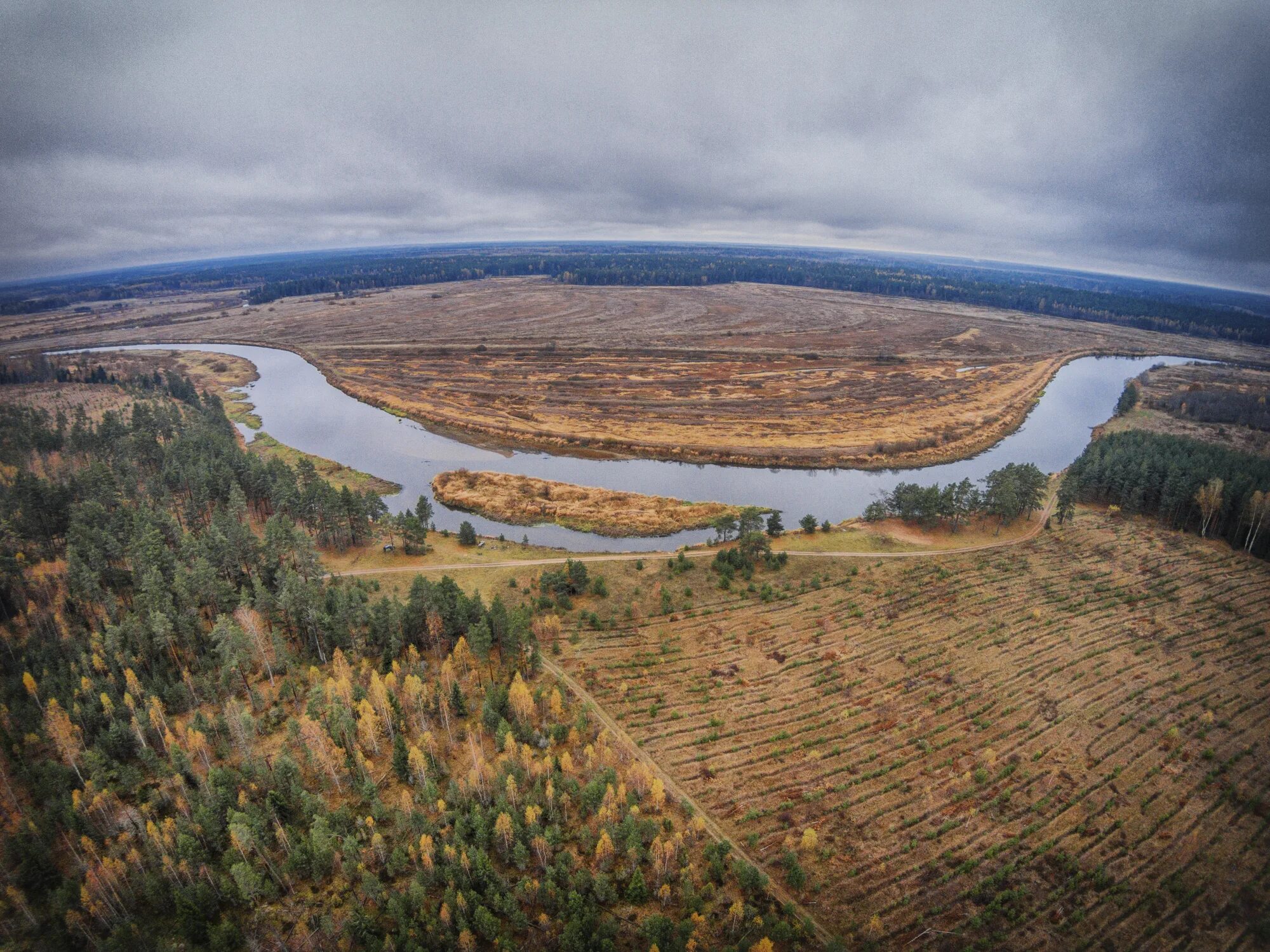 Река молога фото Borough "Islands" (guards). Mologa River. Tver region - Drone Photography