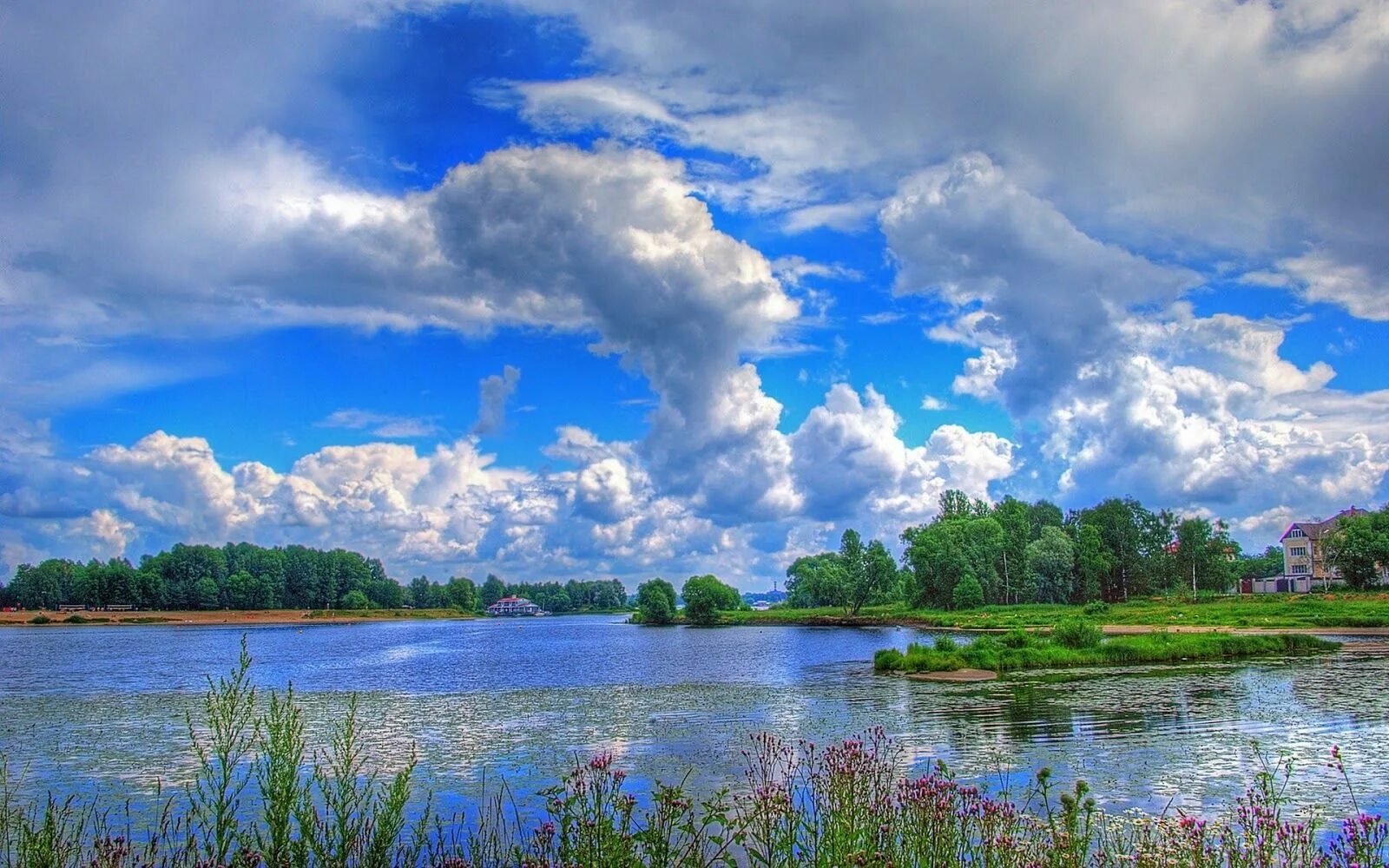 Река небо фото 15.jpg (1600 × 1000) Panorama, Clouds, Outdoor