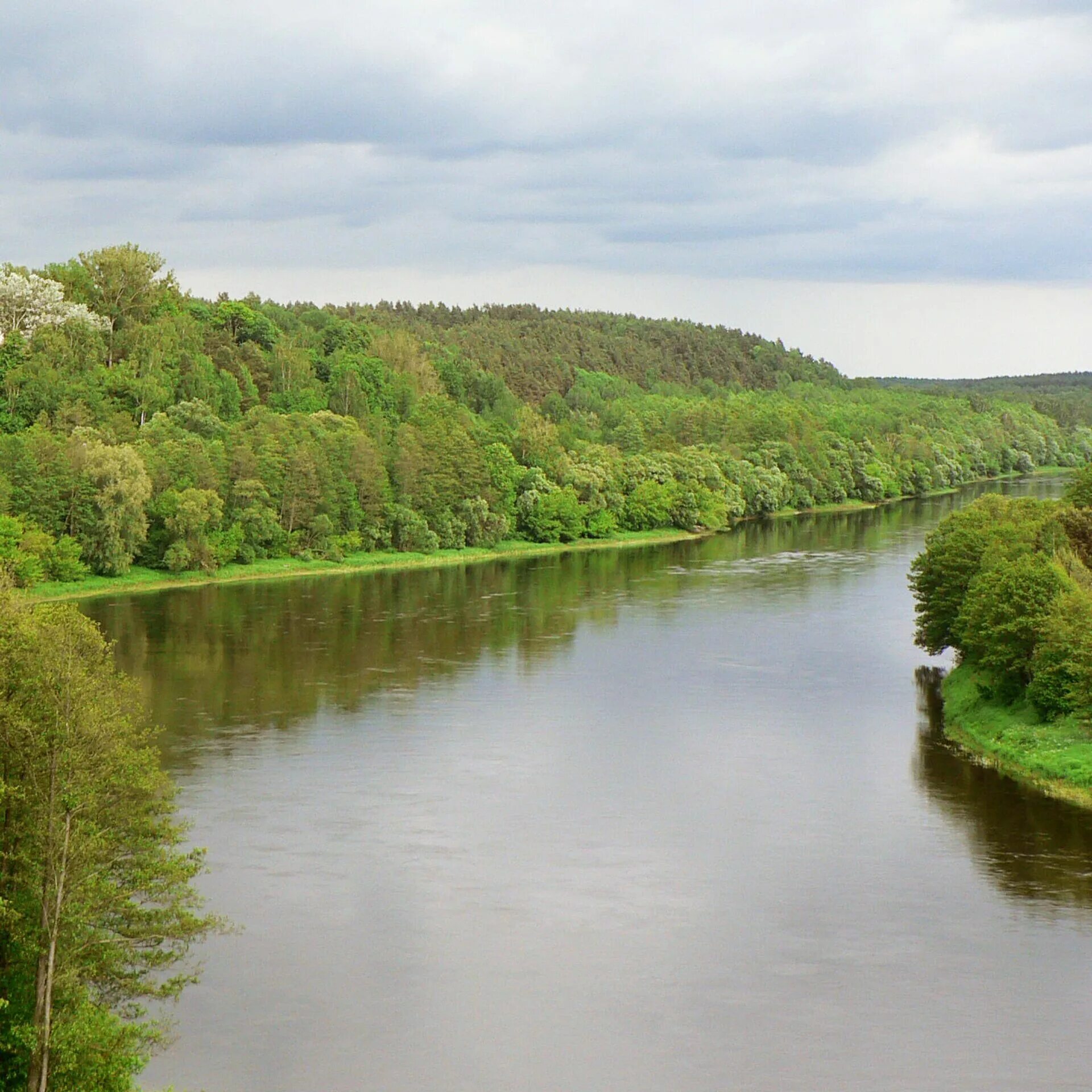 Река неман фото В Литве заявили о повышении уровня воды в реках и озерах - 25.05.2020, Sputnik Л