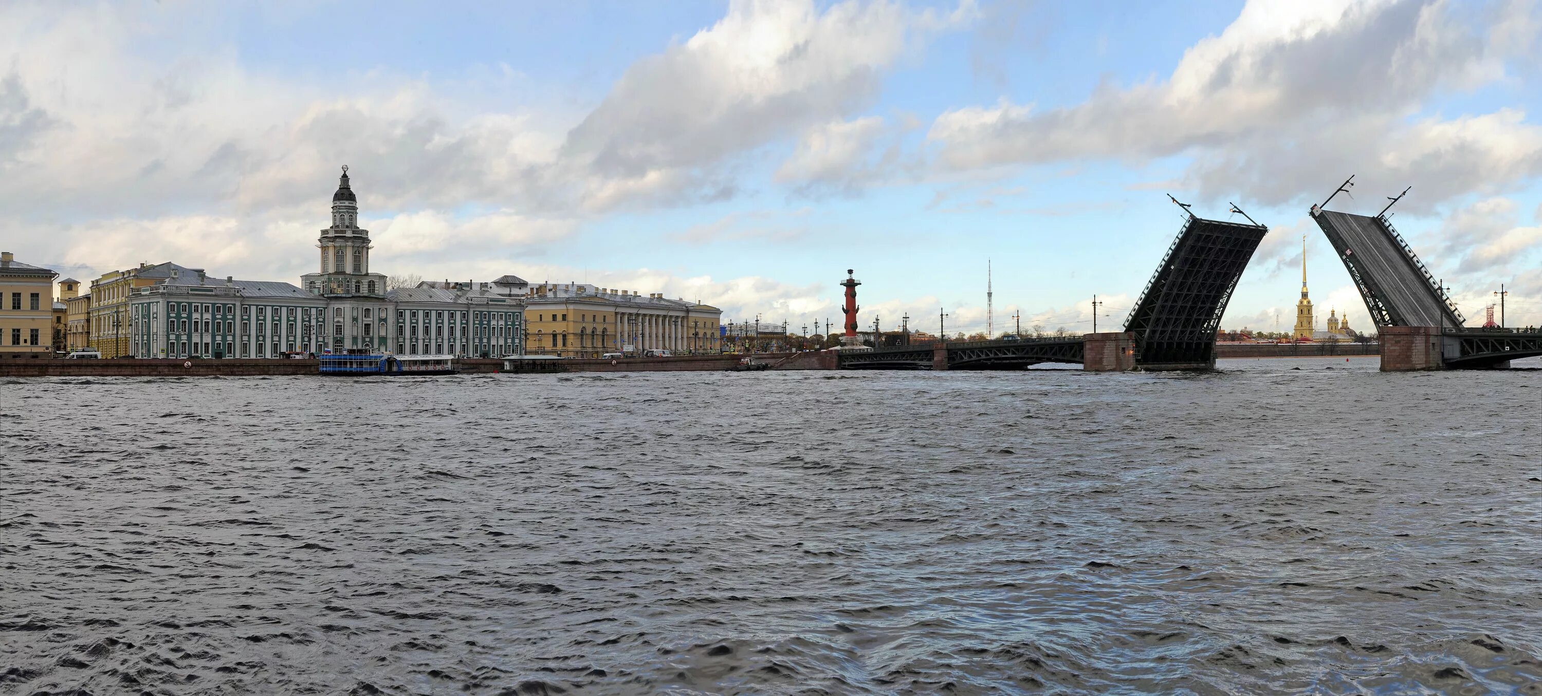 Река нева фото Реконструкция Дворцового моста