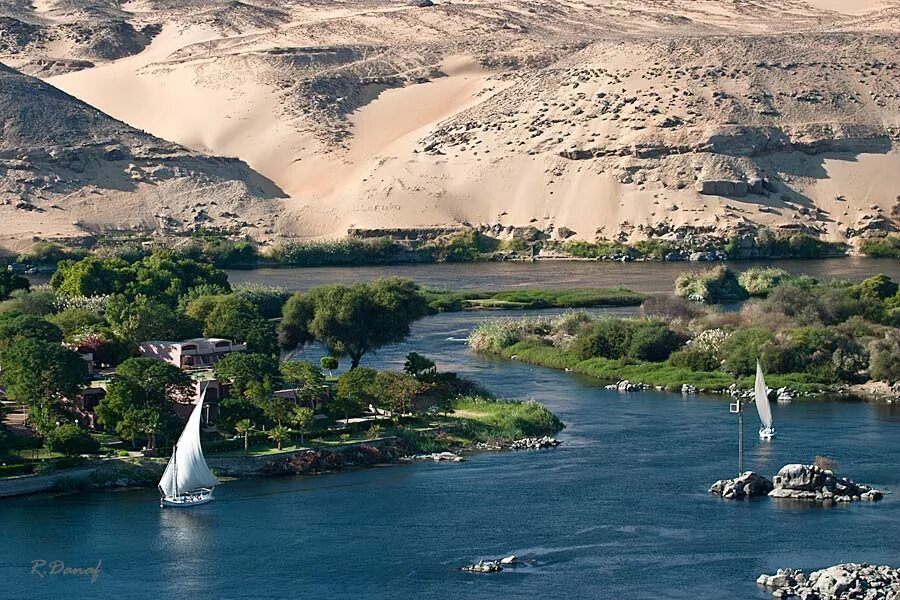 Река нил фото Фото Nile at Aswan - фотограф Reda Danaf - путешествия, пейзаж - ФотоФорум.ру