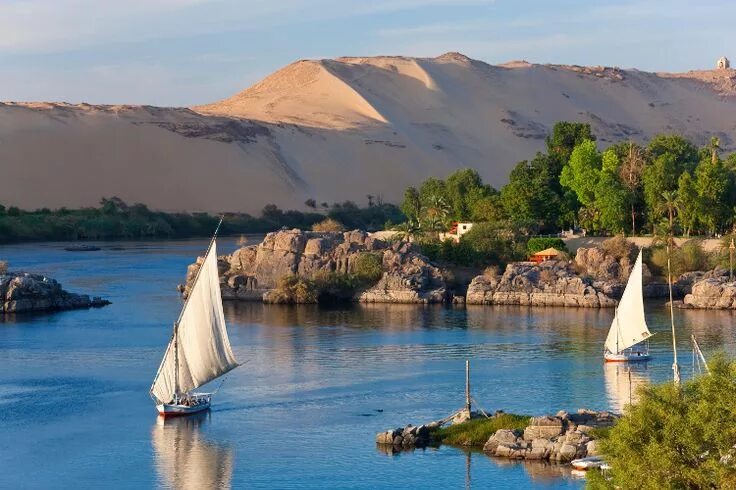 Река нил фото Top five stops on a cruise down the Nile in Egypt Egypt travel, Visit egypt, Afr