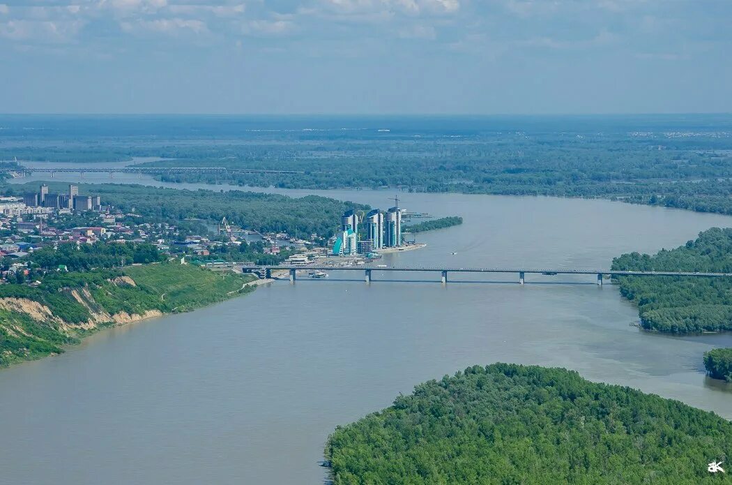 Река обь барнаул фото Барнаул с вертолёта