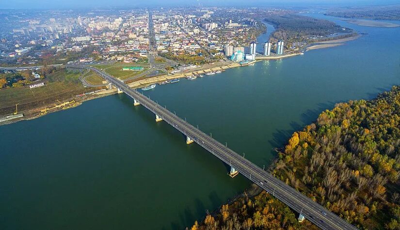 Река обь барнаул фото В Барнауле начали проводить речные экскурсии по Оби