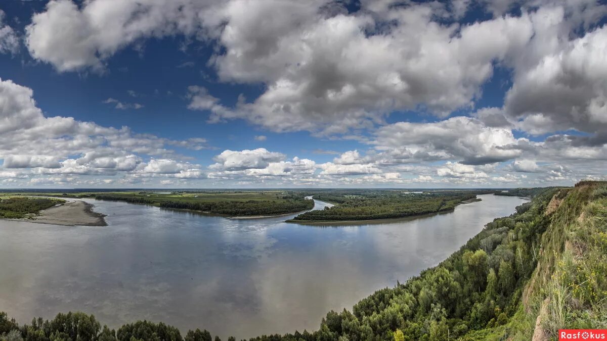 Река обь фото Фото: Обь-река. Пейзажный фотограф Виктор Четошников. Пейзаж. Фотосайт Расфокус.