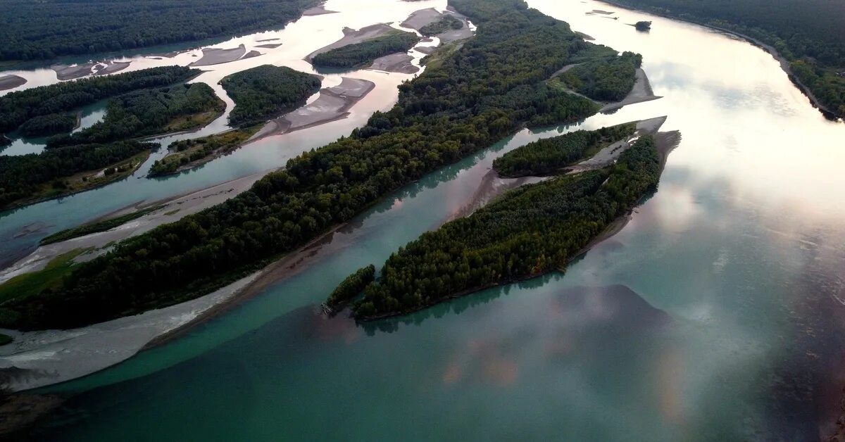 Река обь фото в хорошем качестве Закат на реке Обь Пикабу