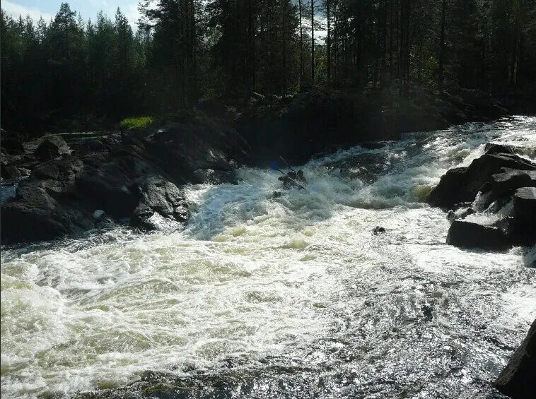 Река охта фото Кивиристи - водопад с непредсказуемым характером По Карелии Дзен