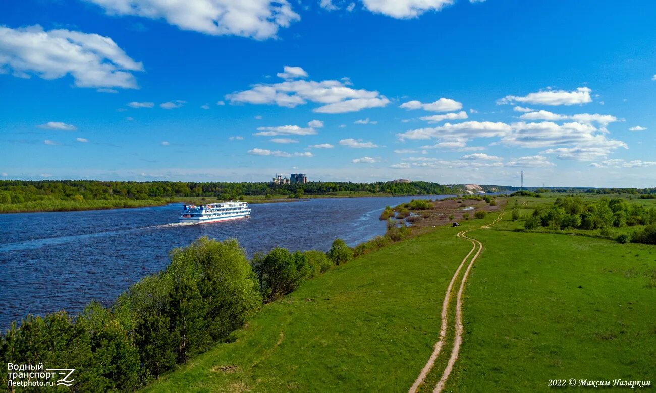 Река ока фото Oka River - Photo - FleetPhoto