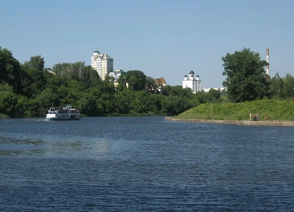 Река ока в орле фото Бабухинские чтения в Орле. Прогулка на катере по реке Оке. - Фотография - Фоторе