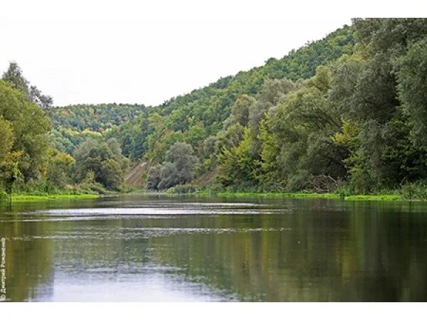 Река оскол фото Маршрут водного похода по реке Оскол