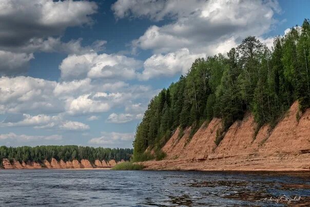 Река пинега фото Фотографии Ендомского Погоста и реки Пинега: красота природы и история Архитекту