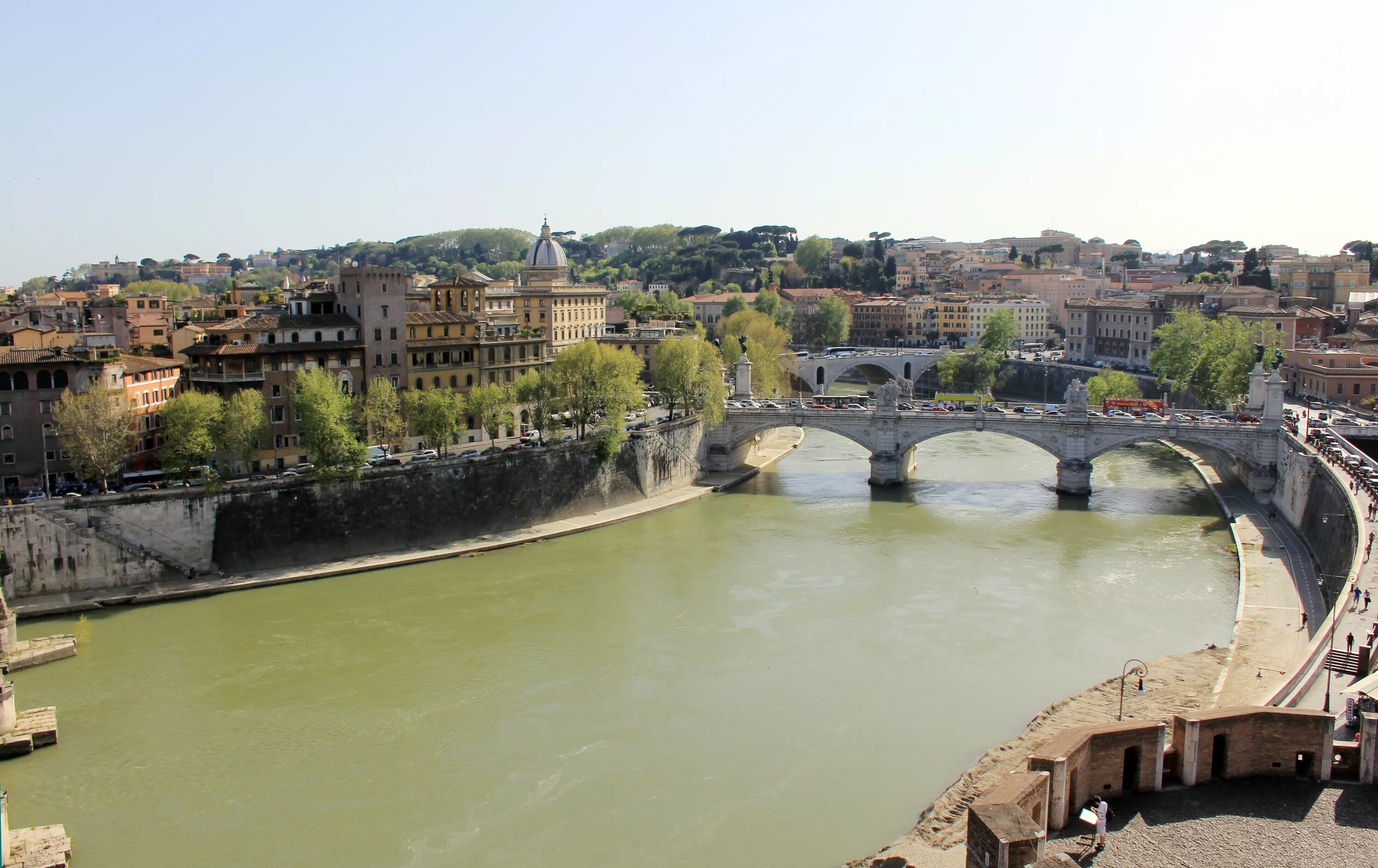 Река по италия фото File:Roma Andělský hrad view 6.jpg - Wikimedia Commons