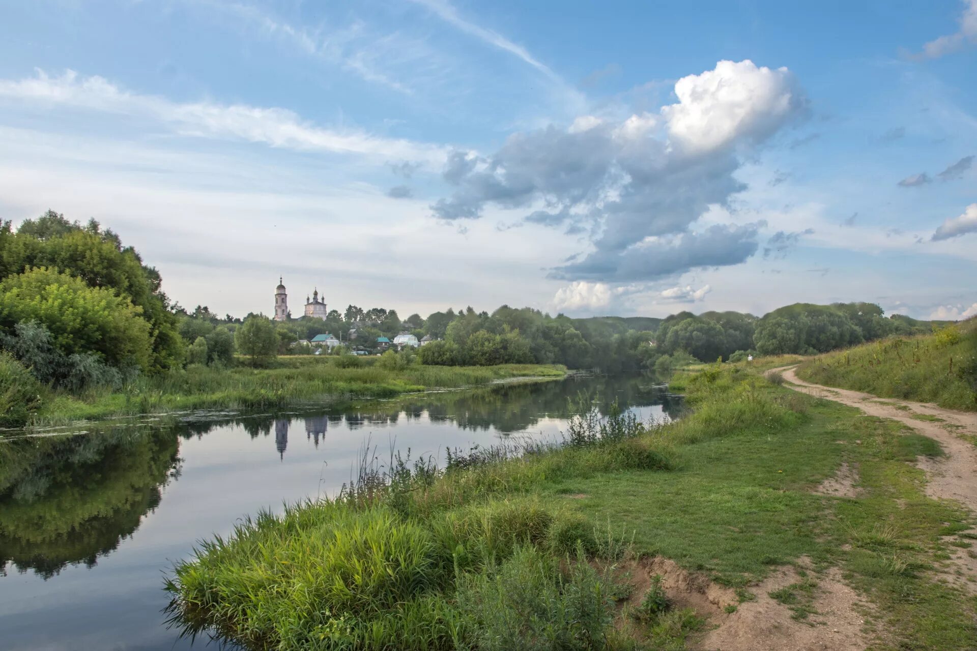 Река протва фото Фотография "Боровск, р. Протва"