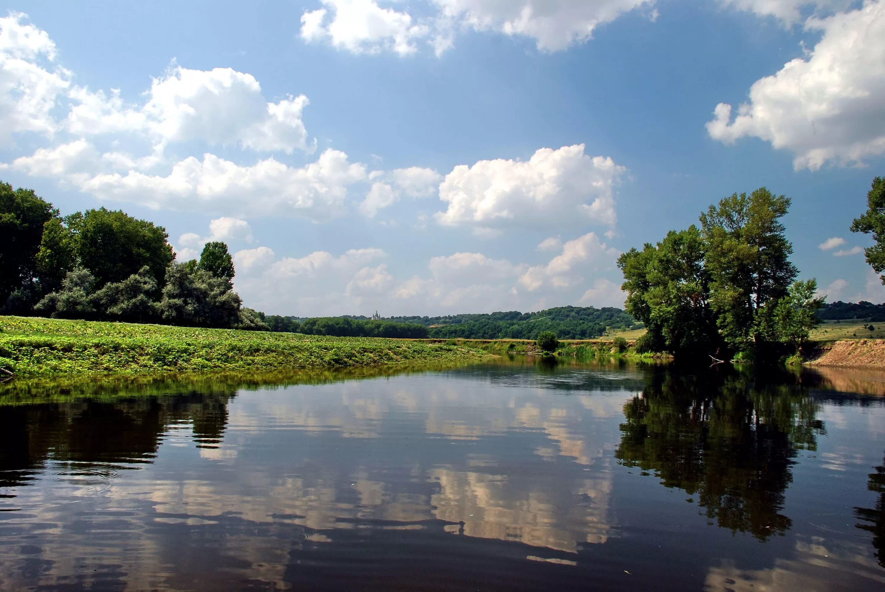 Река псел фото he Pshel River in July 2008 Sumy - Gadyach