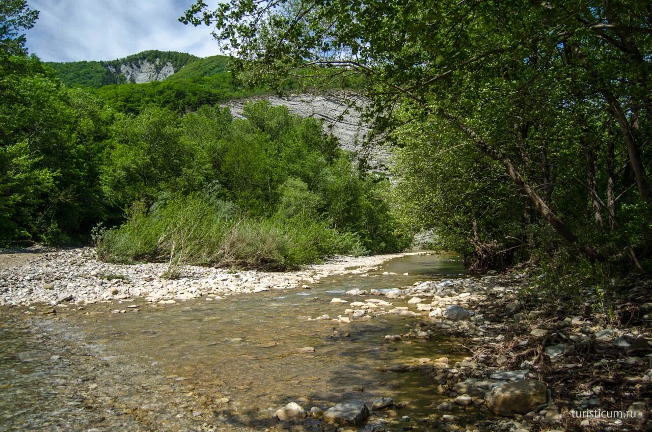 Река пшада фото Пшадские водопады и дольмены в долине реки Пшада