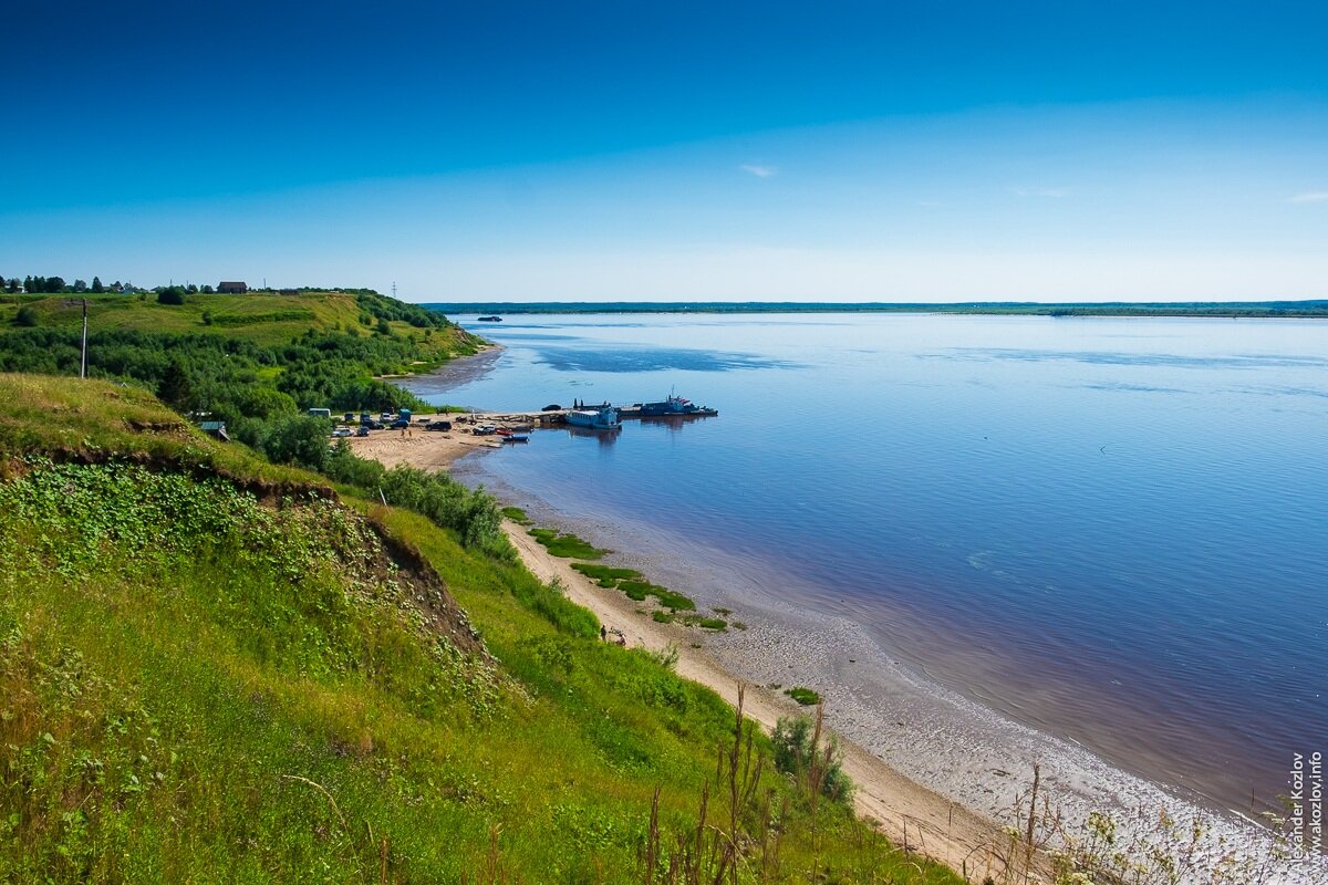 Река северная двина фото Берег северной двины